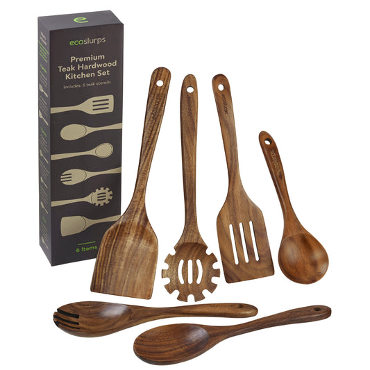 Teak Kitchen Cooking Utensils