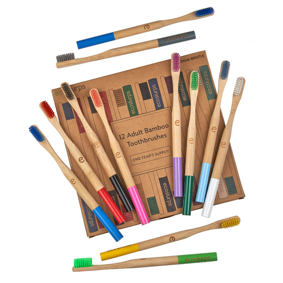 Bamboo Toothbrushes - EcoSlurps Store