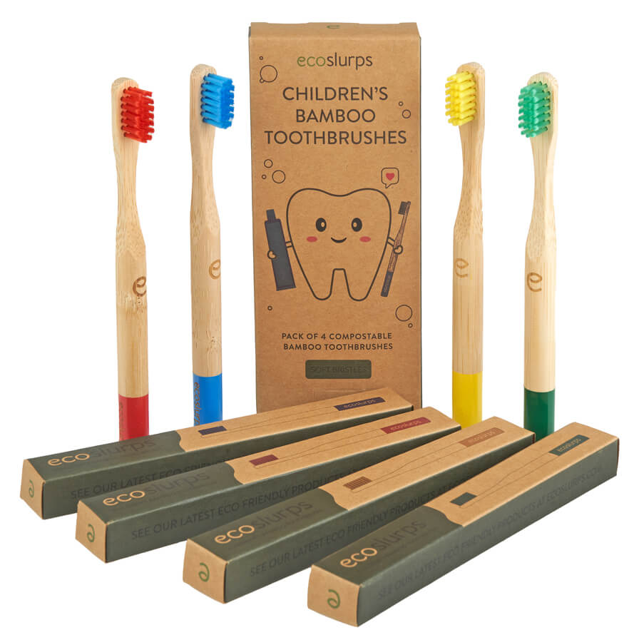 Bamboo Toothbrushes - EcoSlurps Store