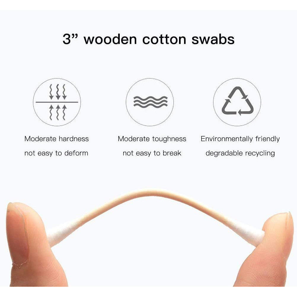 Bamboo Cotton Buds - EcoSlurps Store