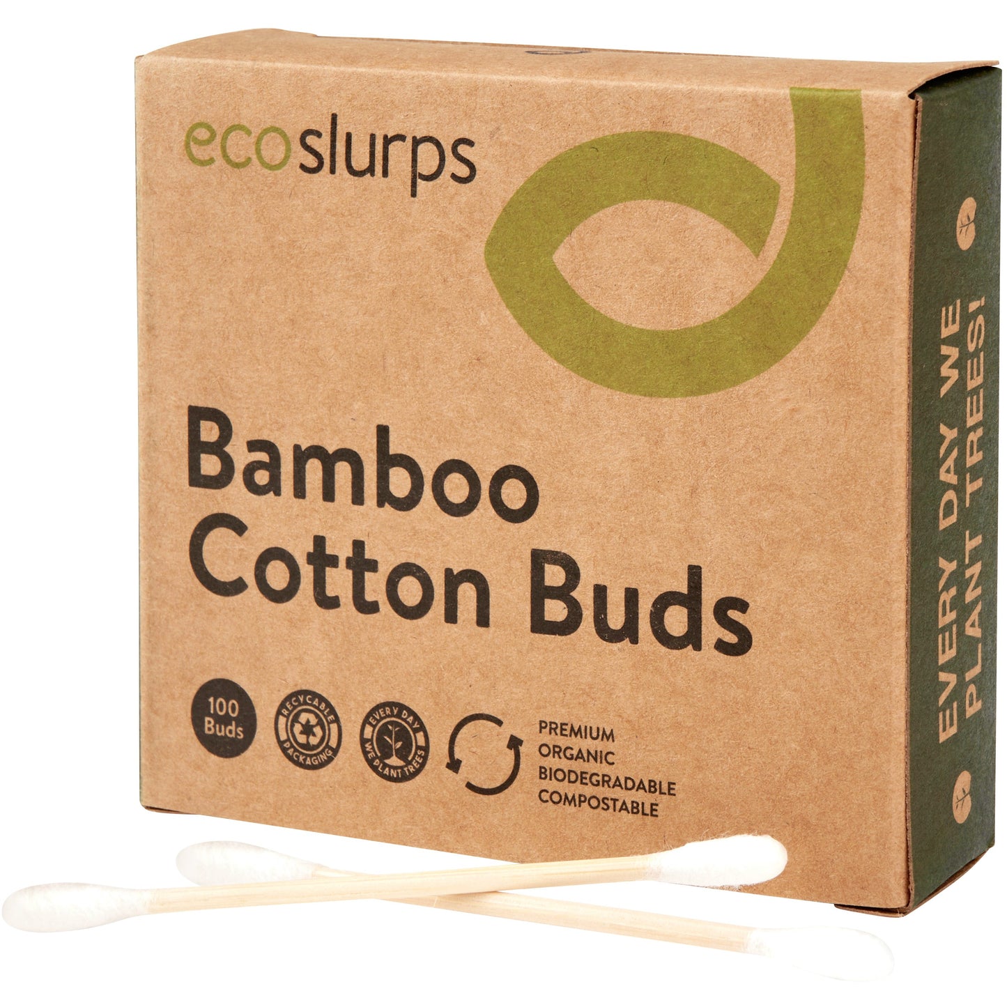 Bamboo Cotton Buds - EcoSlurps Store