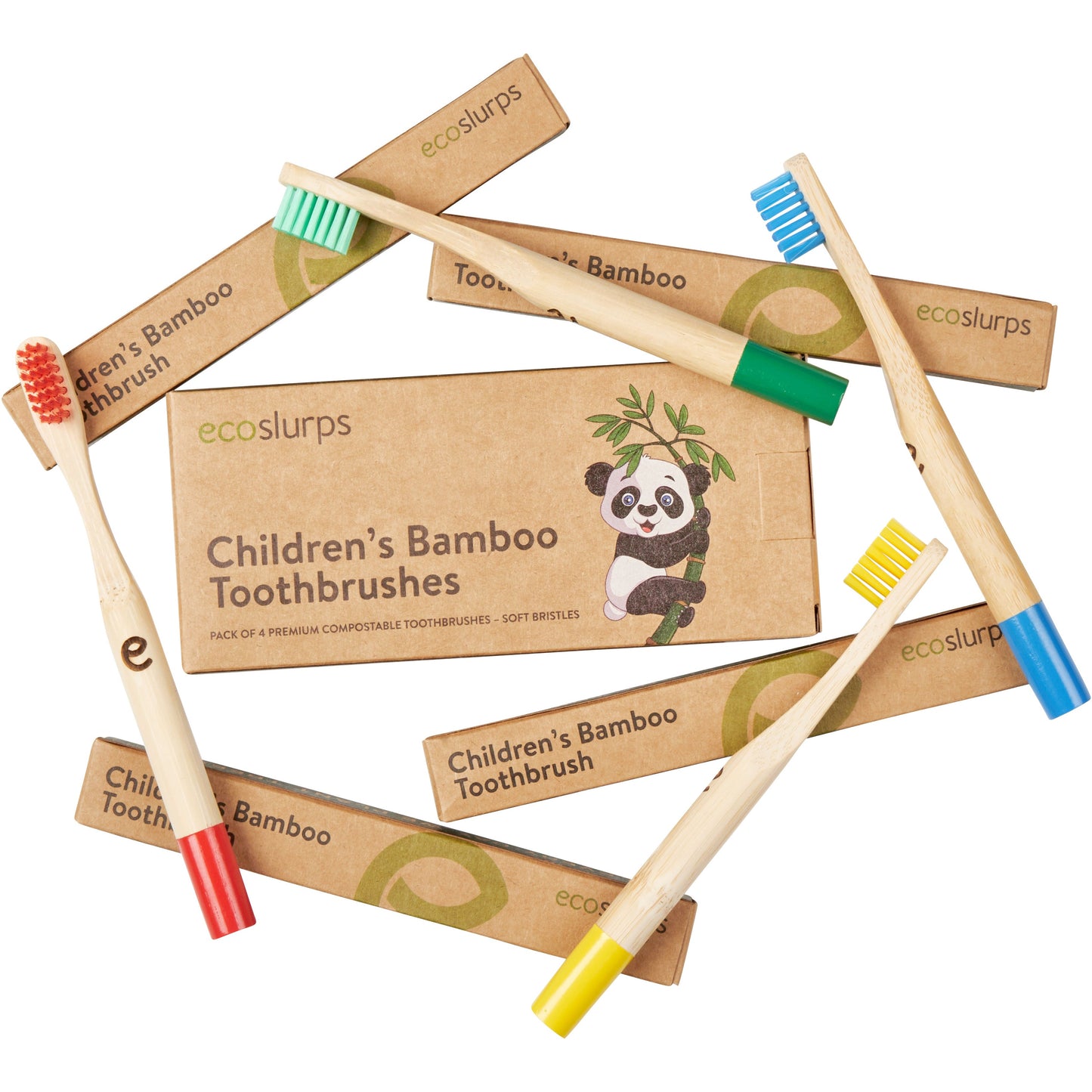 Bamboo Toothbrushes - EcoSlurps Store