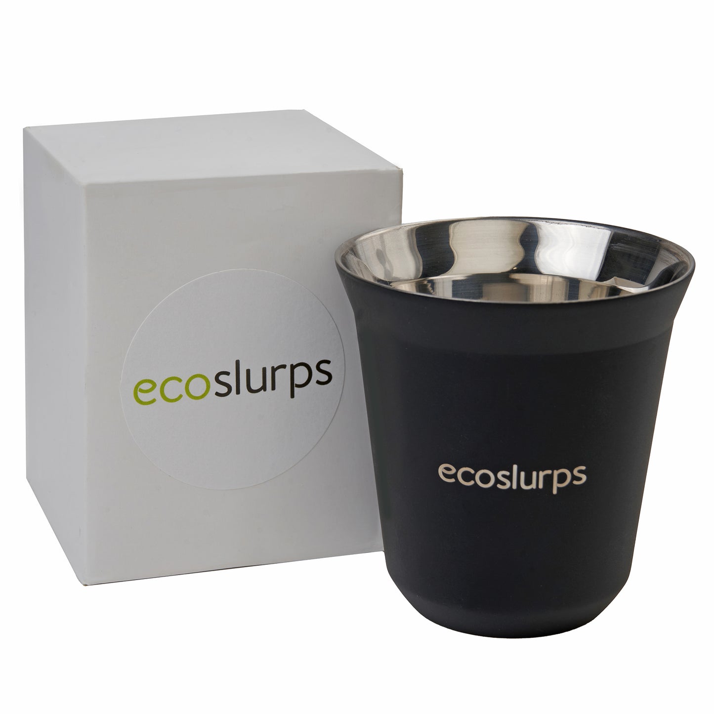 Espresso Cups - Double-wall insulated steel coffee cups