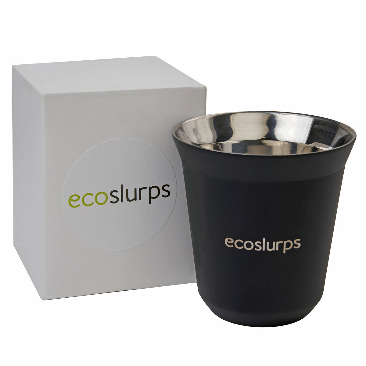 Espresso Cups - Double-wall insulated steel coffee cups
