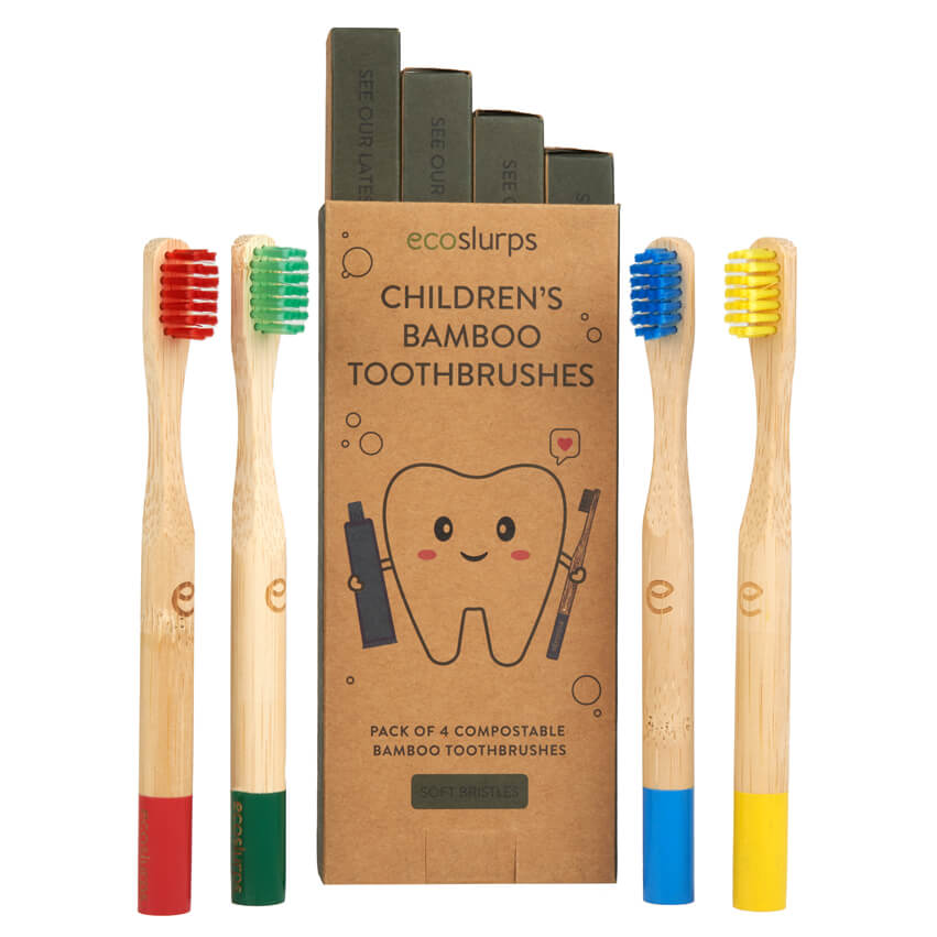 Bamboo Toothbrushes - EcoSlurps Store