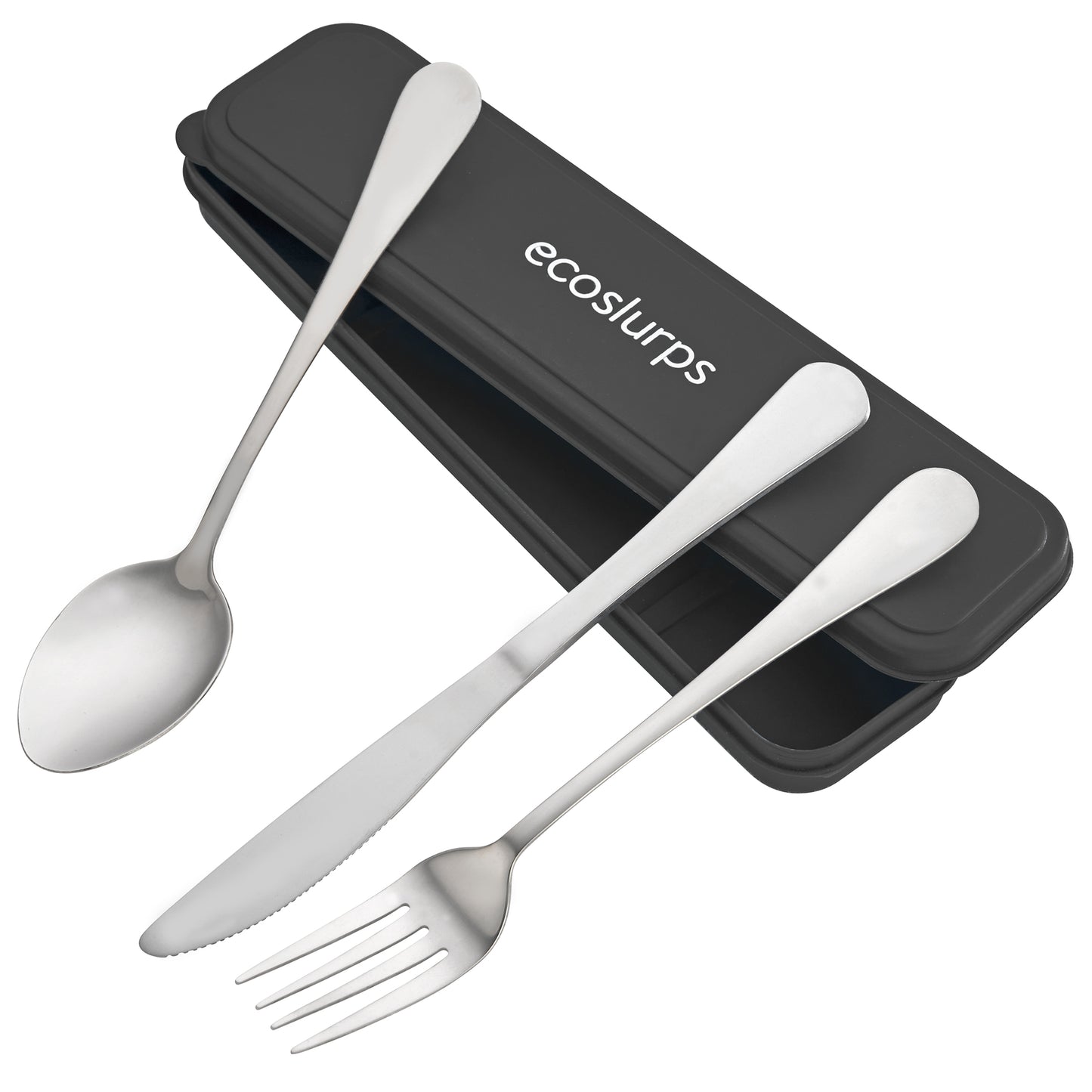 Travel Cutlery In Clip Shut Case