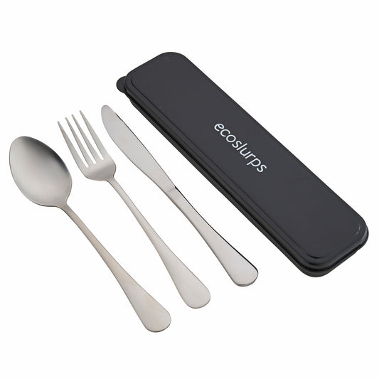 Travel Cutlery In Clip Shut Case