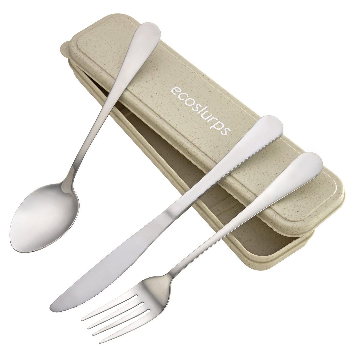 Travel Cutlery In Clip Shut Case