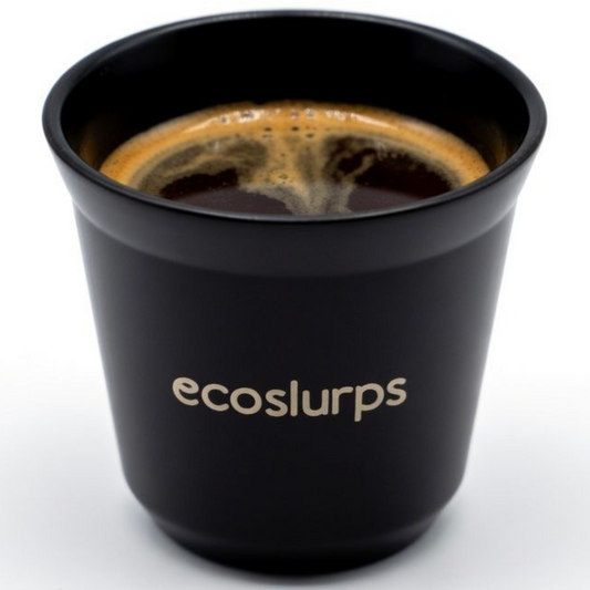 Espresso Cups - Double-wall insulated steel coffee cups