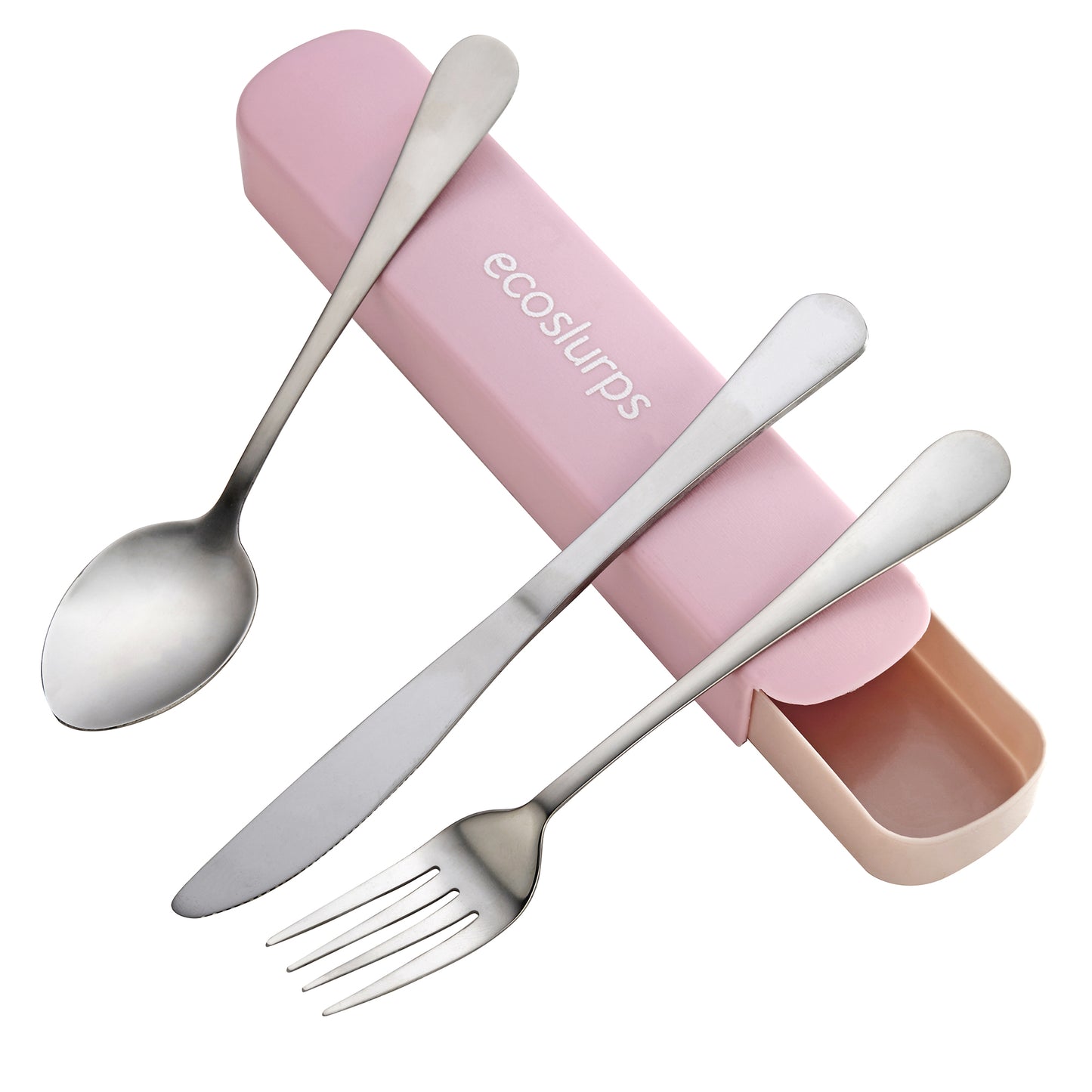 Reusable Travel Cutlery - In sliding case
