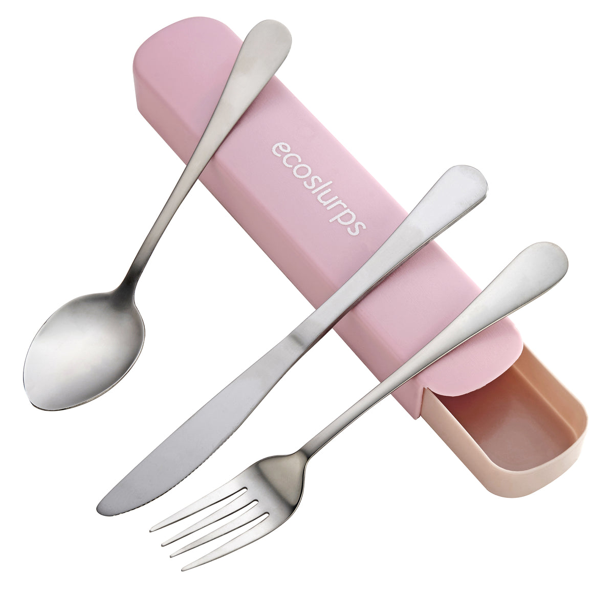 Reusable Travel Cutlery - In sliding case