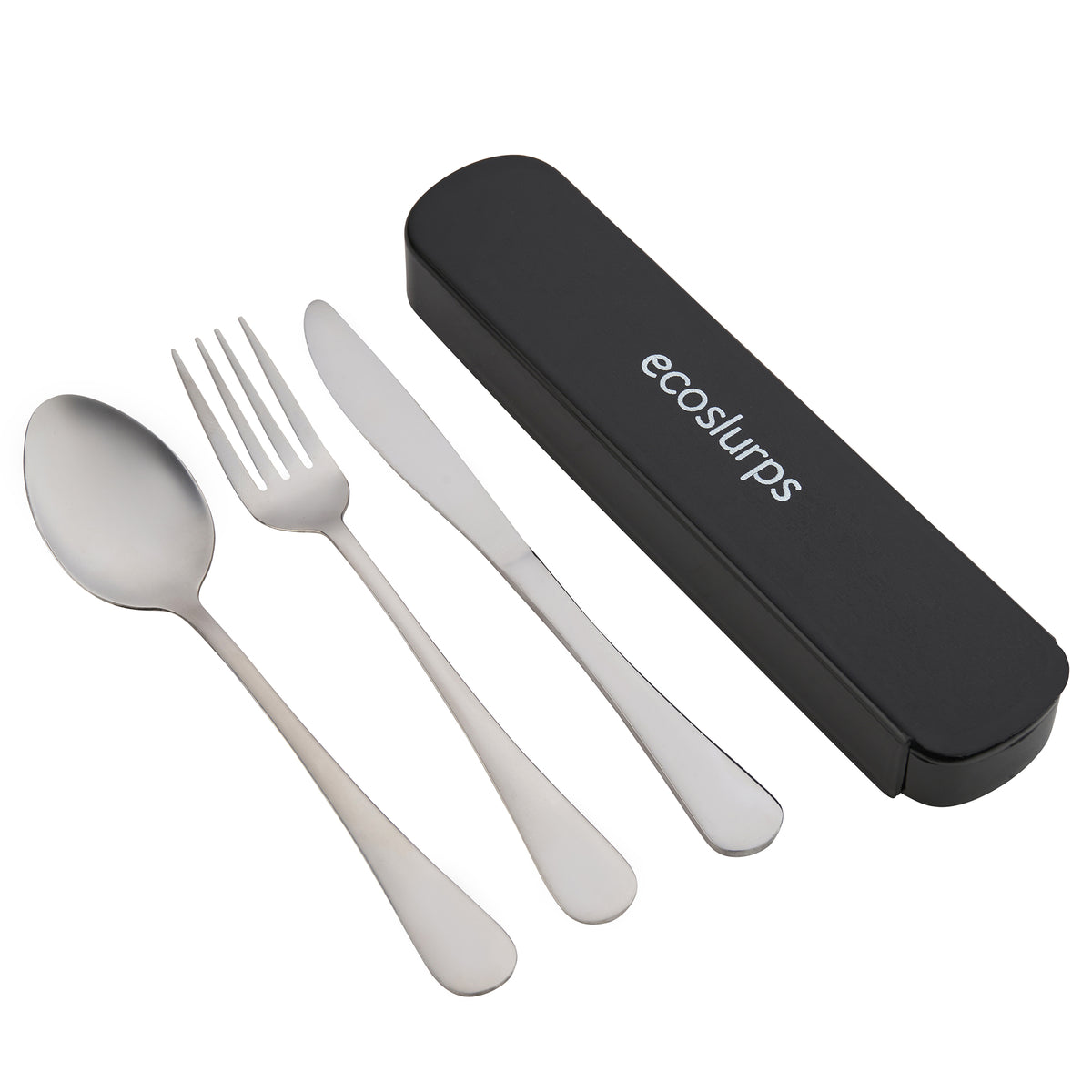 Reusable Travel Cutlery - In sliding case