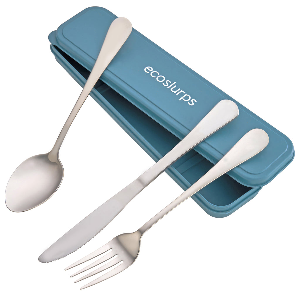 Travel Cutlery In Clip Shut Case