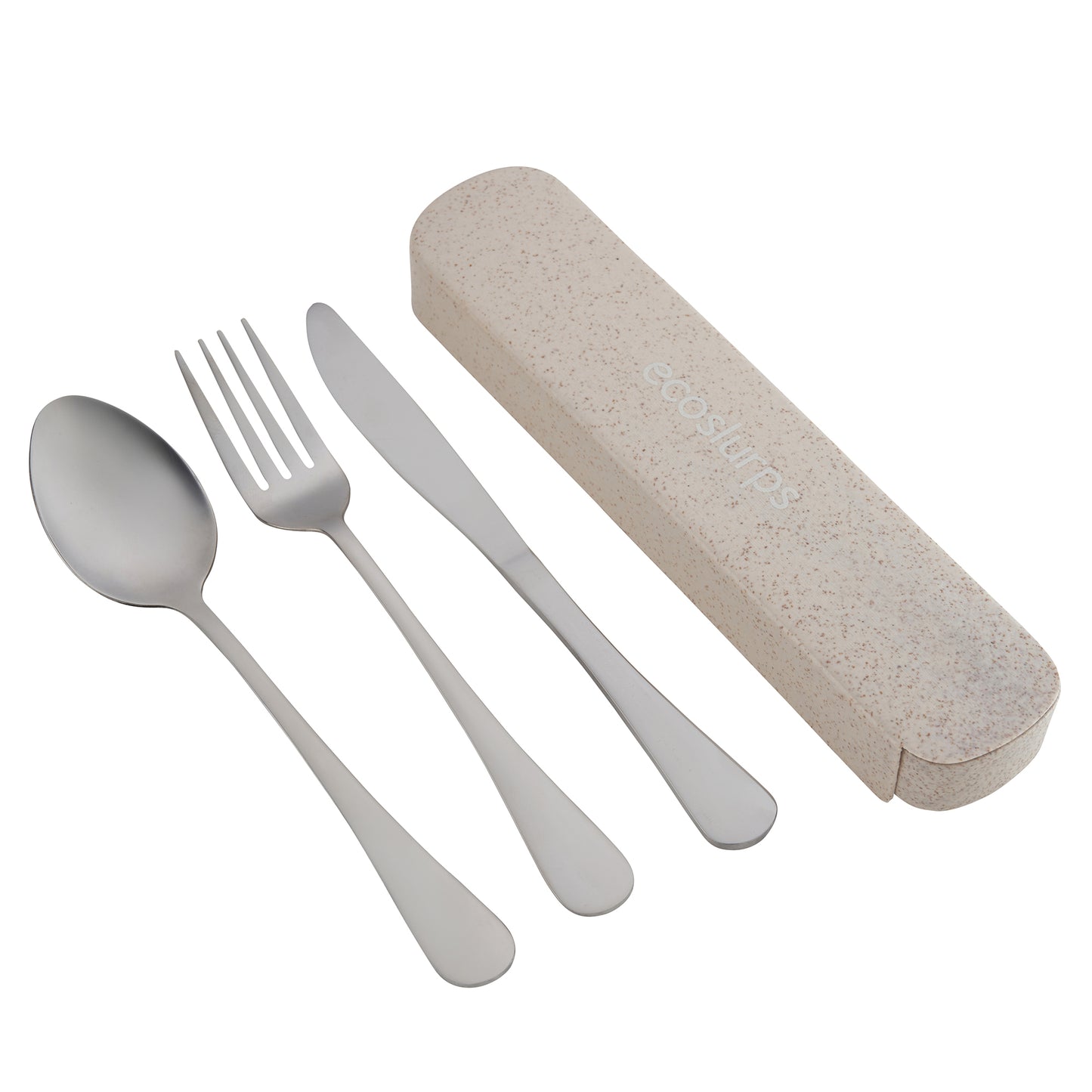 Reusable Travel Cutlery - In sliding case