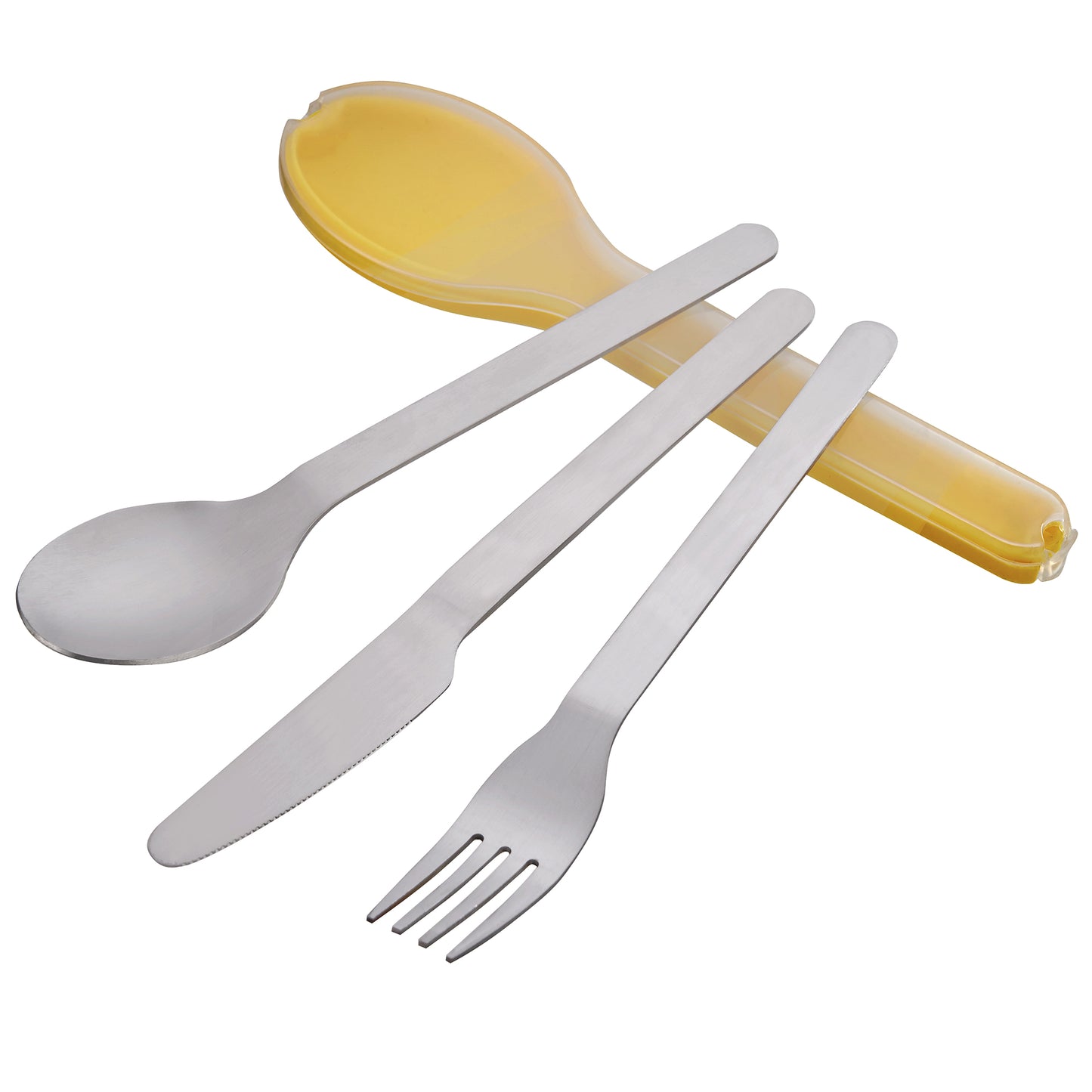 Travel Cutlery In Compact Clip Case