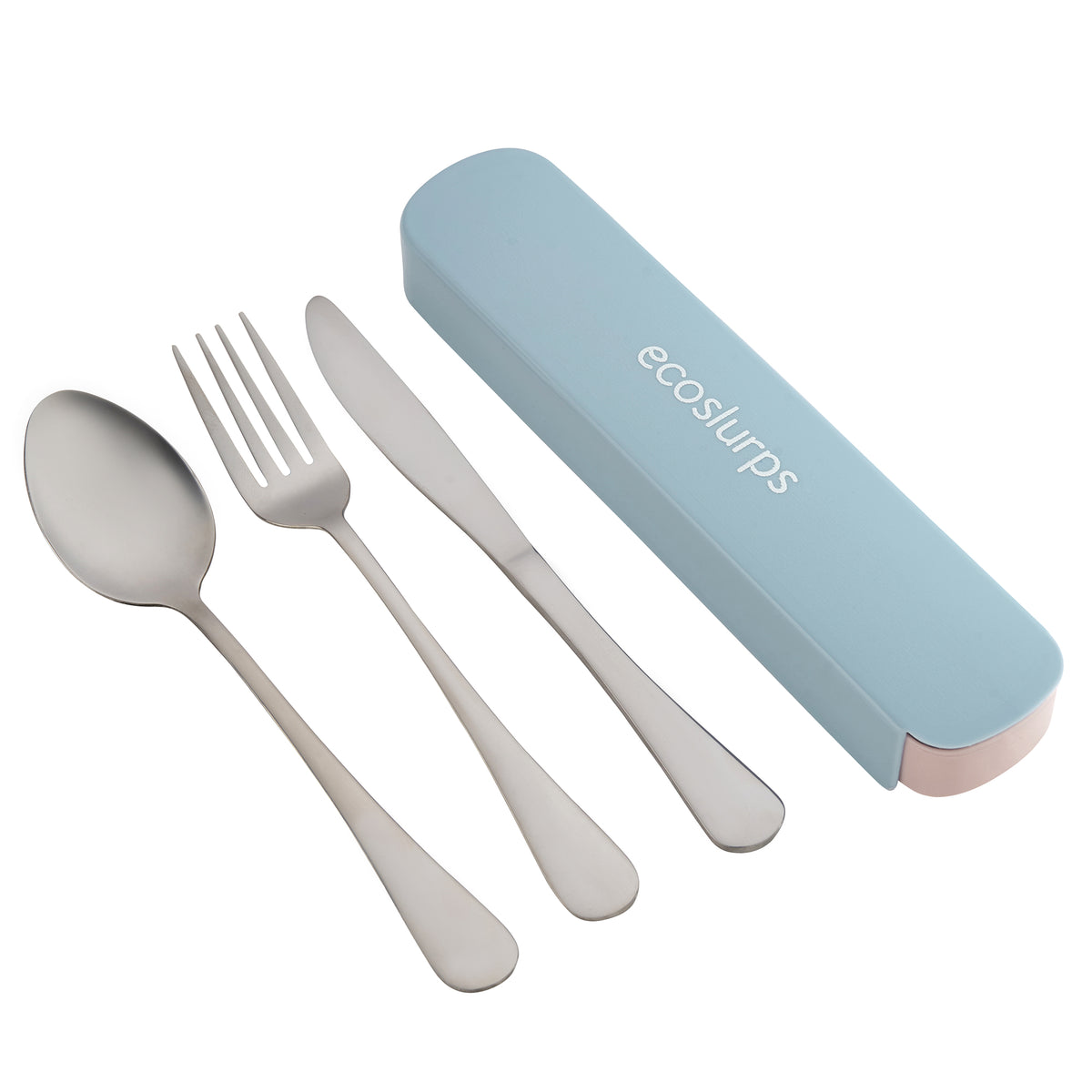 Reusable Travel Cutlery - In sliding case