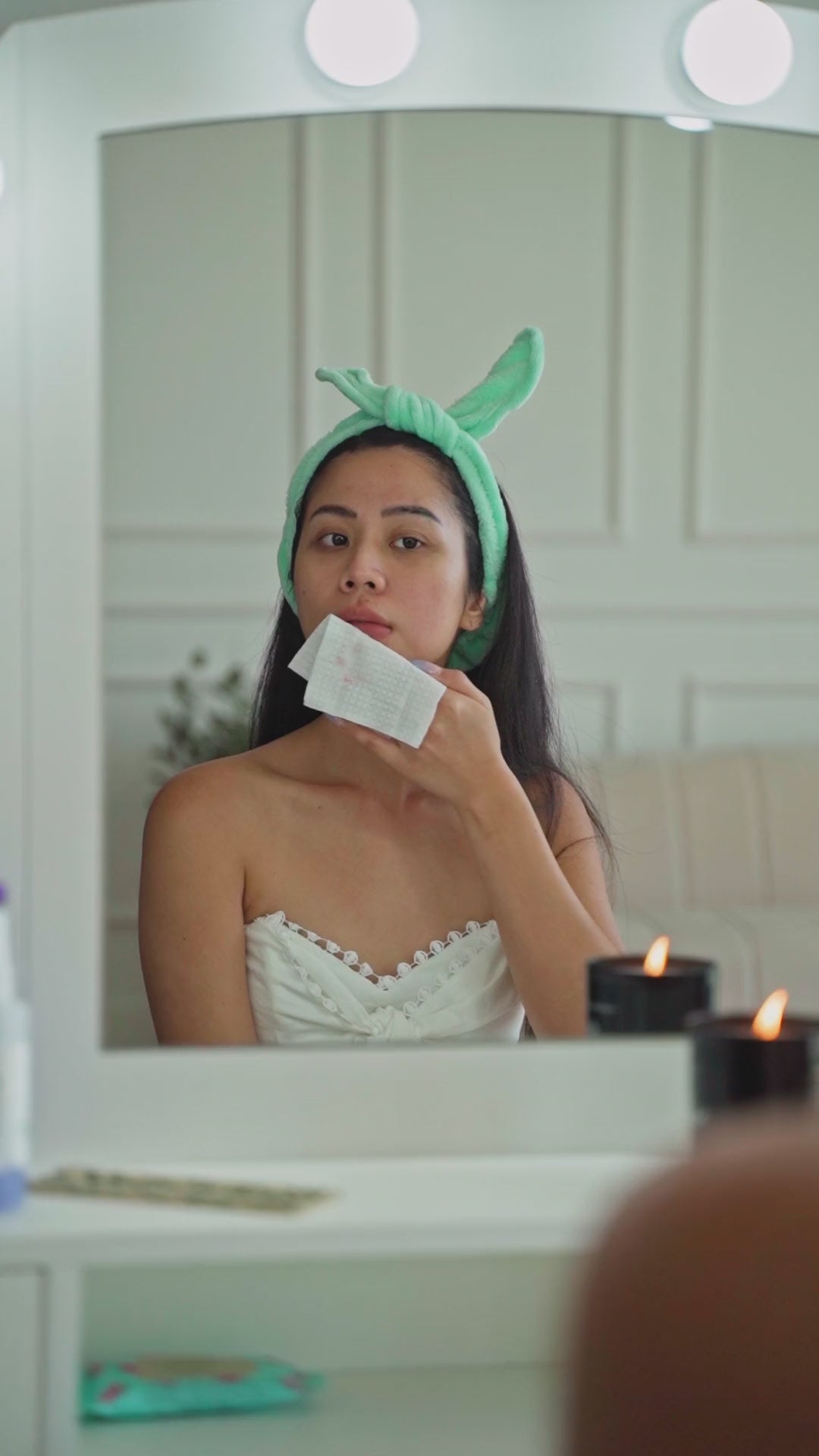 Face Cleaning Towels - Biodegradable Face Towels for Makeup Removal