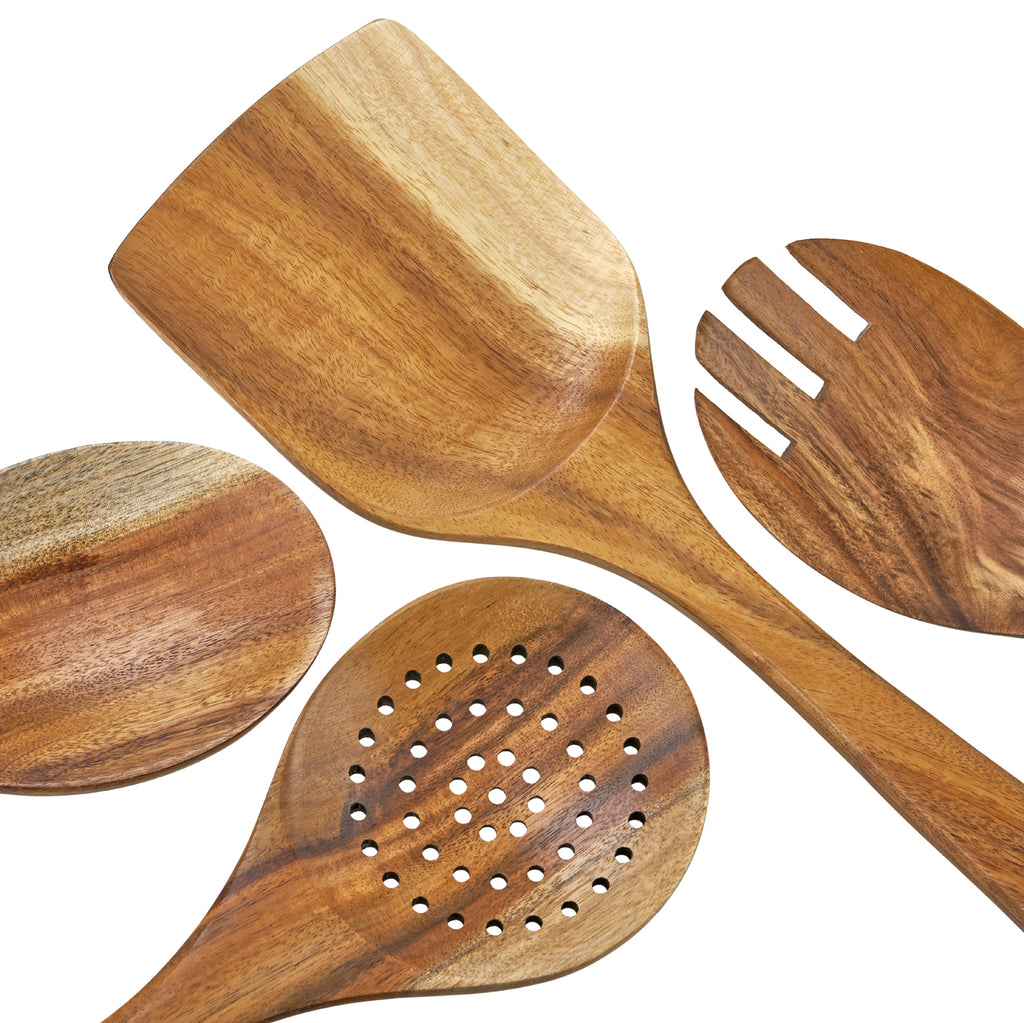 Teak Kitchen Cooking Utensils