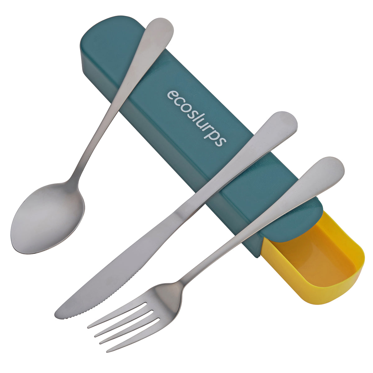 Reusable Travel Cutlery - In sliding case