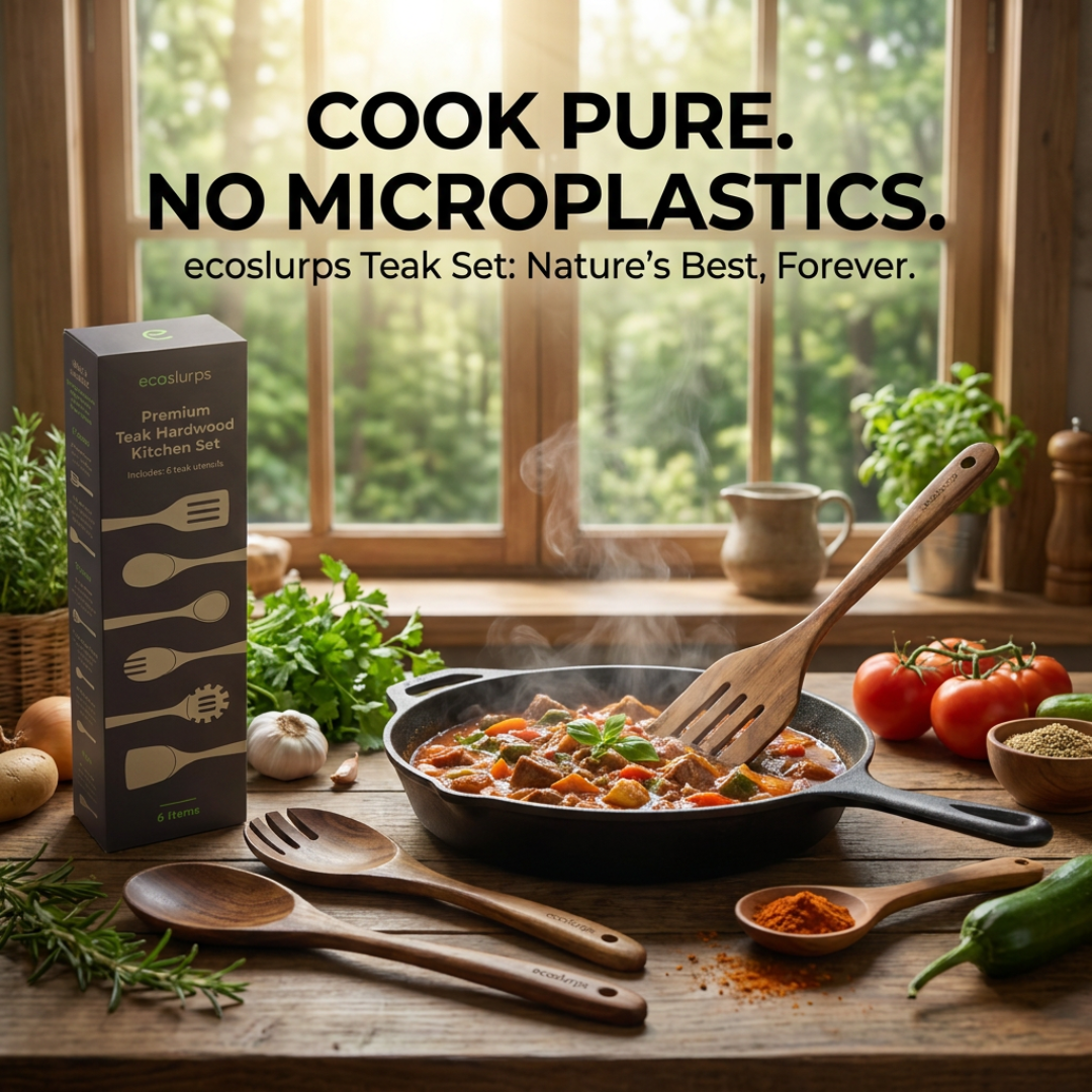 Teak Kitchen Cooking Utensils