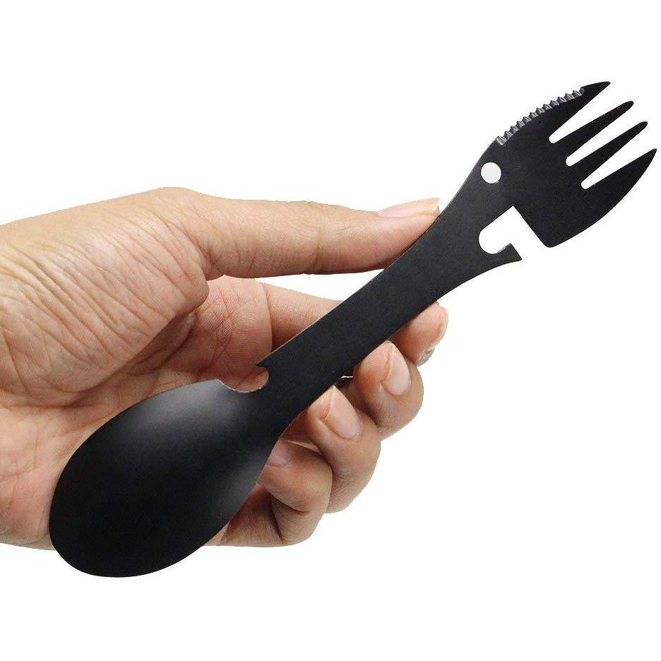 Spork With Carry Clip & Wheat Straw Carry Case - EcoSlurps Store