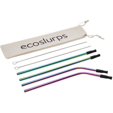 Load image into Gallery viewer, Reusable Drinking Straws With Silicone Tips And Carry Case - EcoSlurps Store