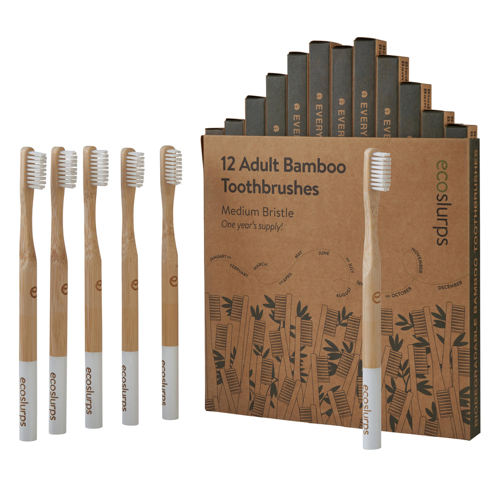 Bamboo Toothbrushes - EcoSlurps Store