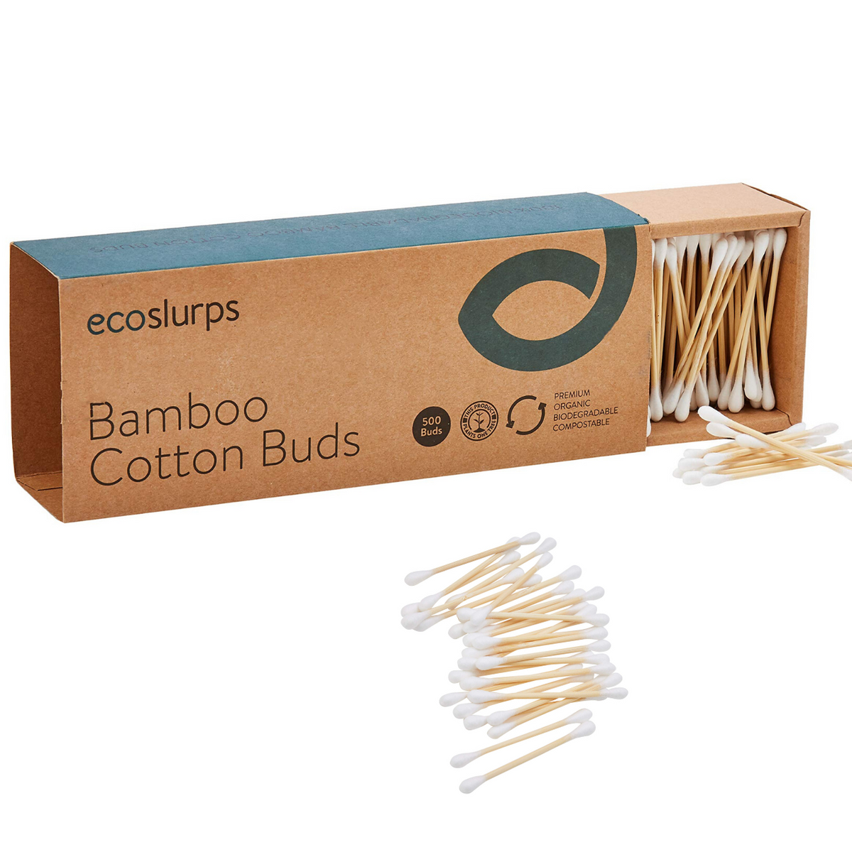 Bamboo Cotton Buds - EcoSlurps Store