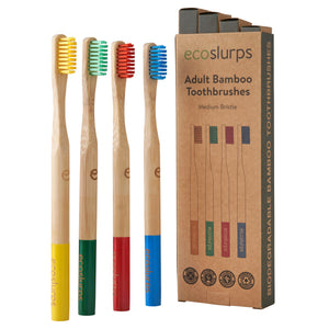 Bamboo Toothbrushes - EcoSlurps Store