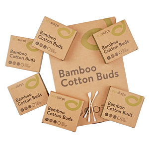 Bamboo Cotton Buds - EcoSlurps Store