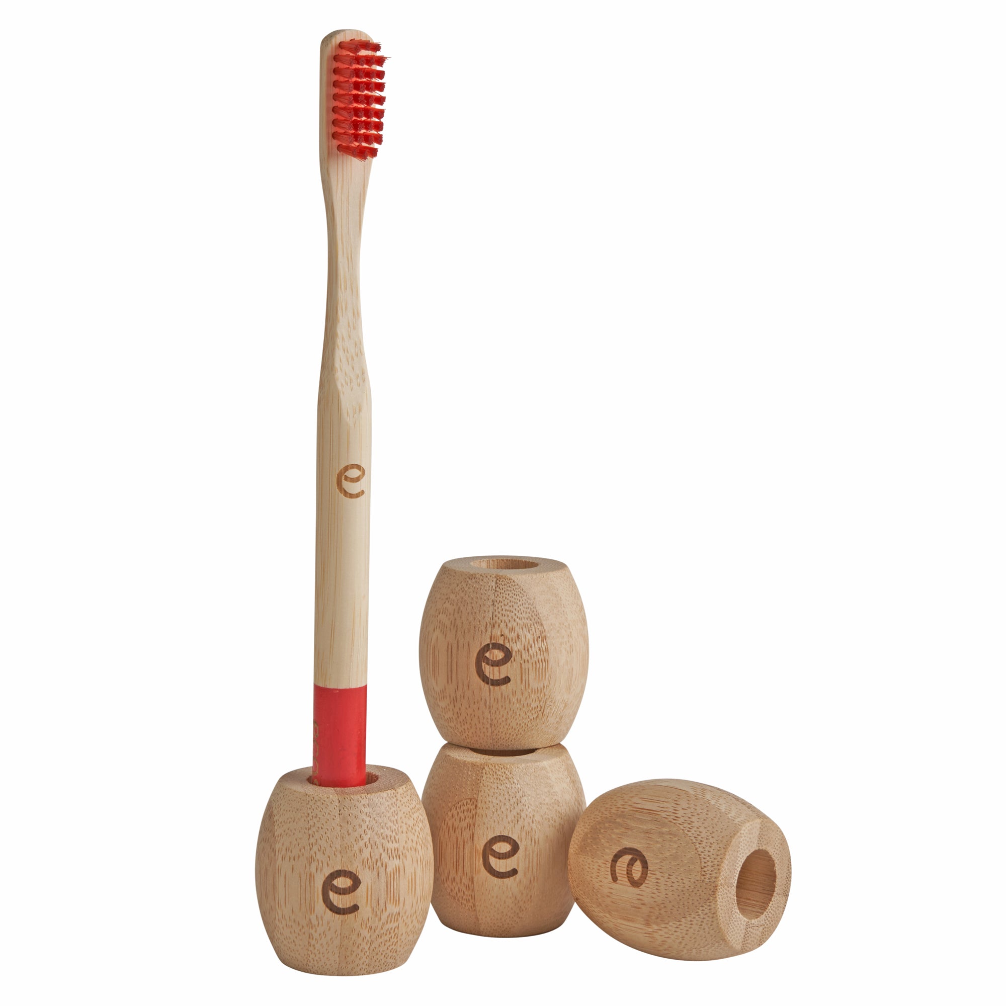 Bamboo toothbrush online holder