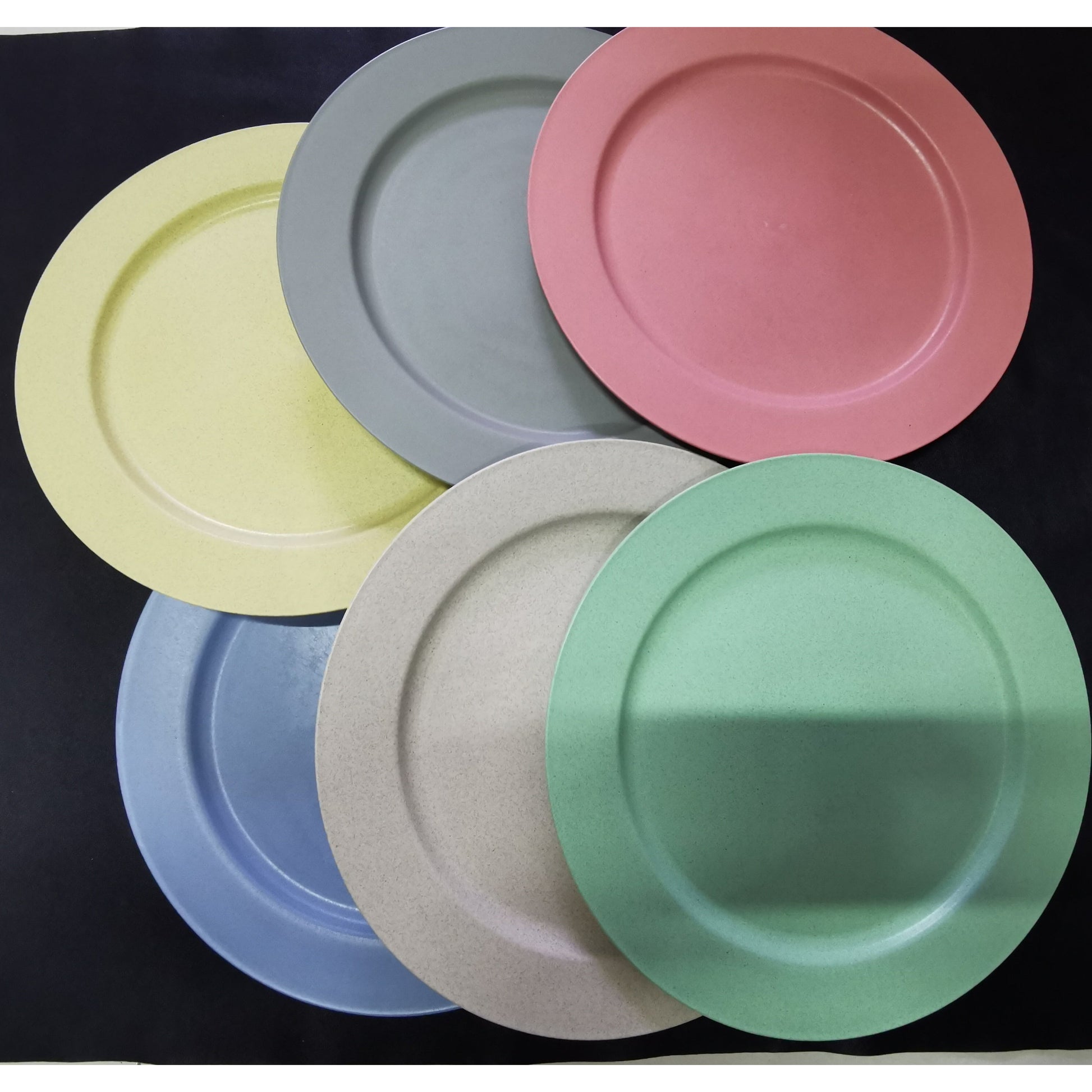 Dinner Plates Made From Recycled Wheat Straw - EcoSlurps Store