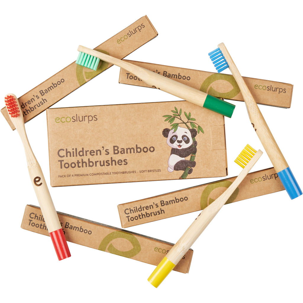 Bamboo Toothbrushes - EcoSlurps Store