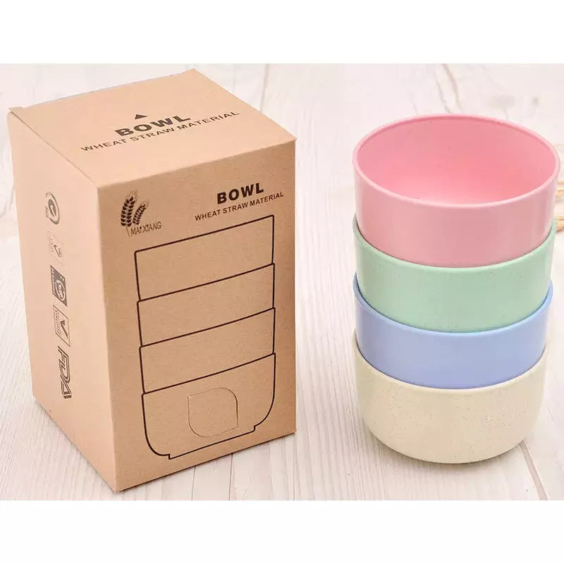 Bioplastic Cereal Bowls - EcoSlurps Store