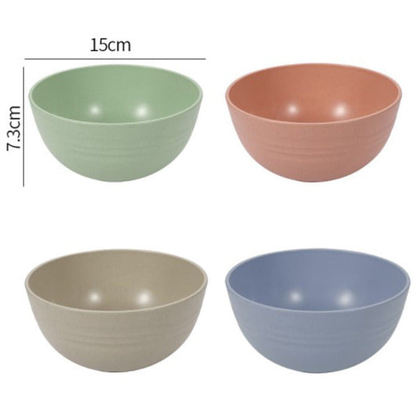 Bioplastic Cereal Bowls - EcoSlurps Store