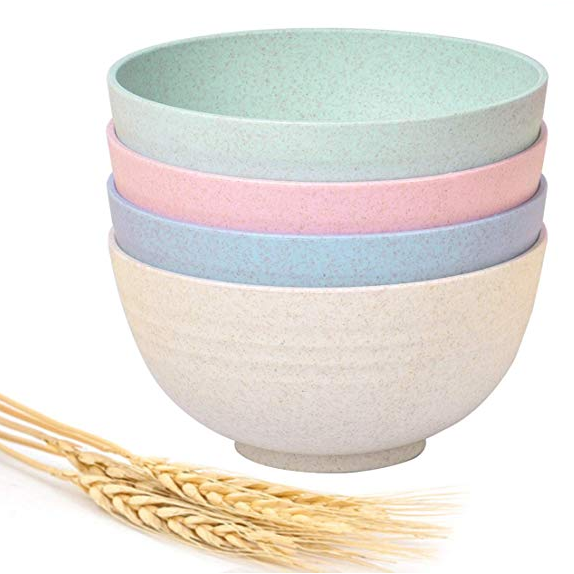 Bioplastic Cereal Bowls - EcoSlurps Store